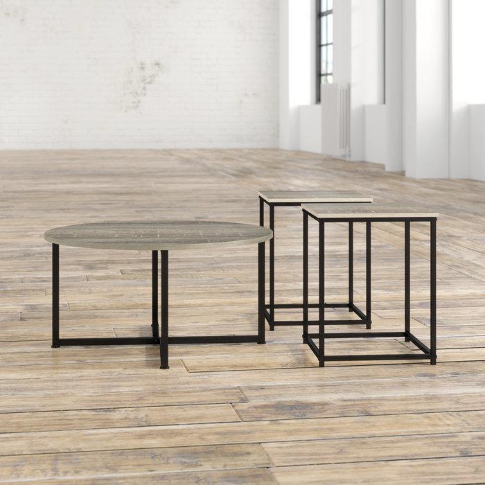 Williston Kleinschmidt 3 Piece Coffee Table Set & Reviews Wayfair